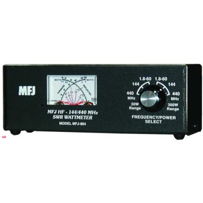 MFJ-864, HF-VHF-UHF SWR/Wattmeter